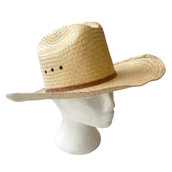 Western Panama Cowboy Hat - Picture 1 of 13